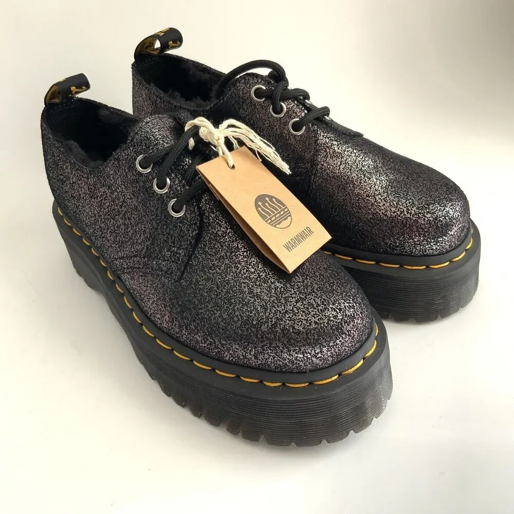 Dr. Martens black distressed